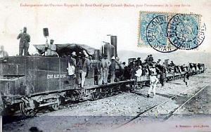 144- Beni-Ounif - Colomb Bechar - Train ouvriers espagnols